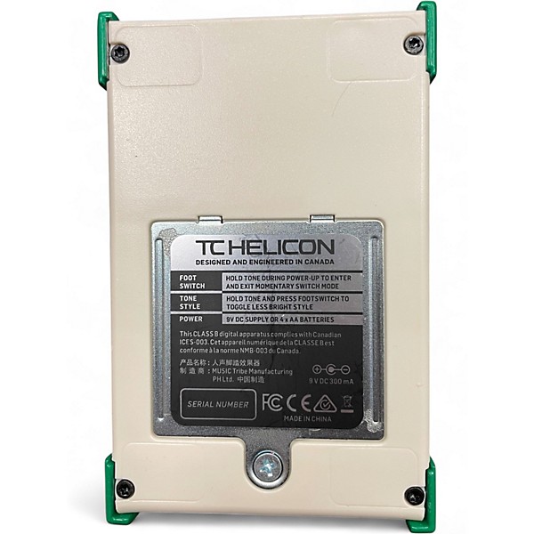 Used TC Helicon DUPLICATOR Effect Pedal