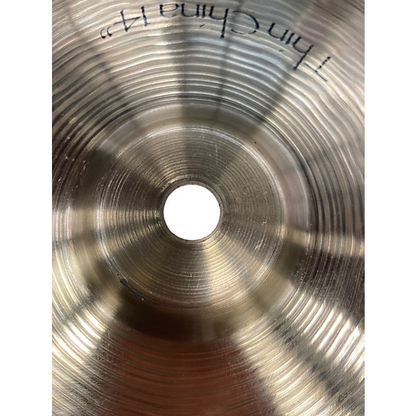 Used Paiste 14in Thin China Cymbal