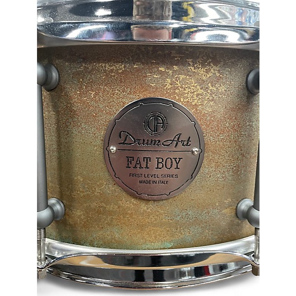 Used Drum Art 6.5X14 Fat Boy Textured Bronze Drum