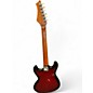 Used 1960s Kingston Double Cut red burst Solid Body Electric Guitar