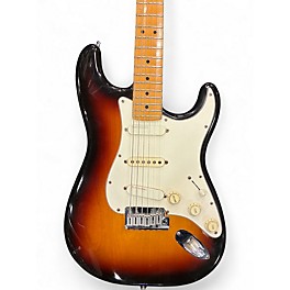 Vintage 1987 Fender Stratocaster Deluxe 3 Color Sunburst Solid Body Electric Guitar