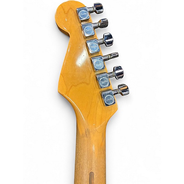 Vintage 1987 Fender Stratocaster Deluxe 3 Color Sunburst Solid Body Electric Guitar