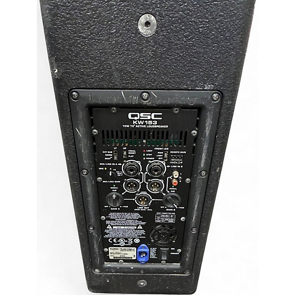Used QSC KW153 15in 3-Way Powered Speaker