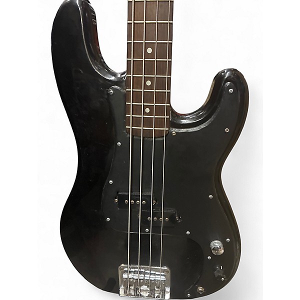 Used 1980s V.m.i Sebring Blade II Black Electric Bass Guitar
