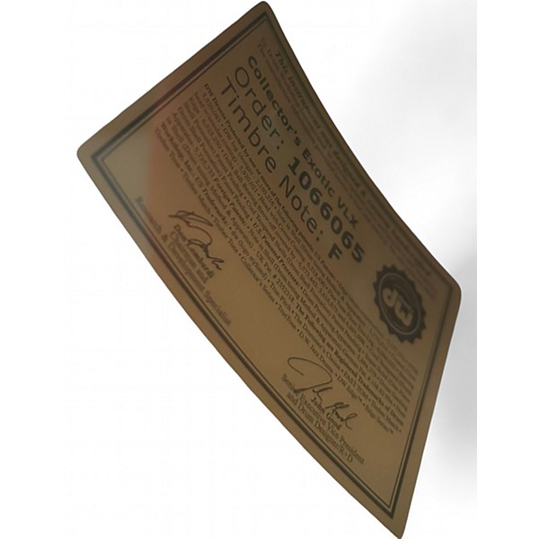 Used DW 4 Piece SSC Collector's Series Exotic Maple VLT Quick Candy Burst Mappa Burl Drum Kit