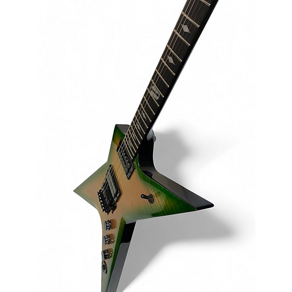 Used Dean Stealth Floyd FM DIME SLIME Solid Body Electric Guitar