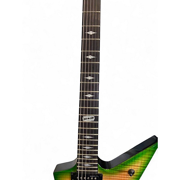 Used Dean Stealth Floyd FM DIME SLIME Solid Body Electric Guitar