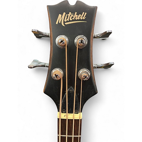 Used Mitchell T239BCE-BST Natural Acoustic Bass Guitar