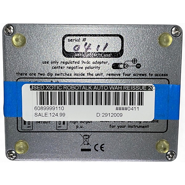 Used Xotic Robotalk Auto Wah Reissue 2Ch Envelope Filter Effect Pedal