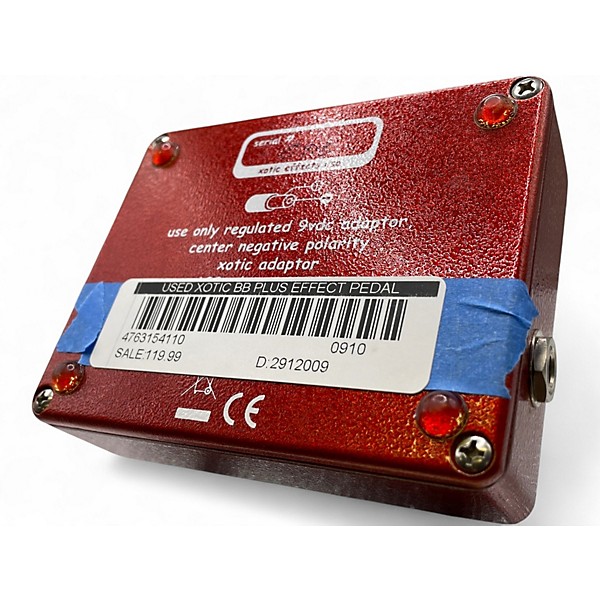 Used Xotic BB PLUS Effect Pedal