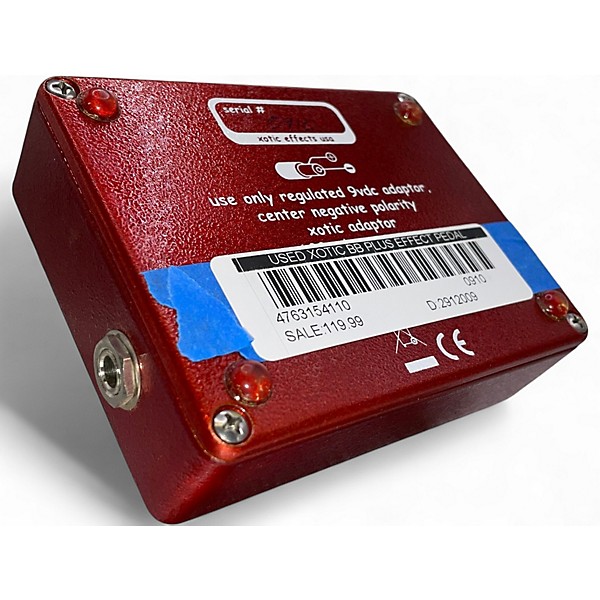 Used Xotic BB PLUS Effect Pedal