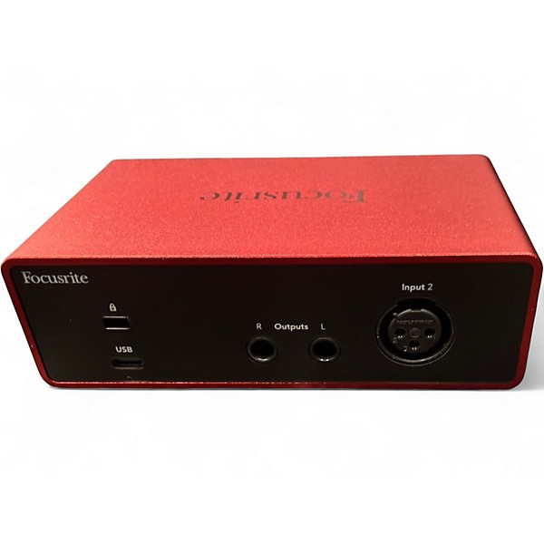 Used Focusrite SCARLETT SOLO GEN 4 Audio Interface