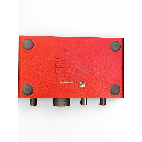 Used Focusrite SCARLETT SOLO GEN 4 Audio Interface