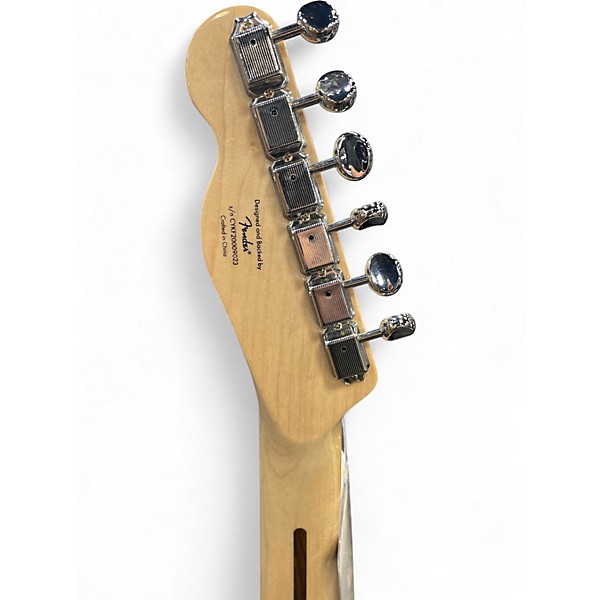 Used Squier Vintage Modified 72 Thinline Telecaster Alpine White Hollow Body Electric Guitar