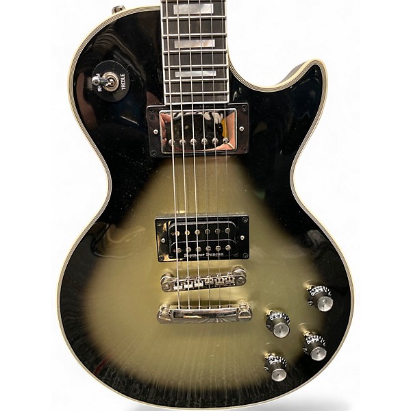 Used Epiphone ADAM JONES 1979 LES PAUL CUSTOM ANTIQUE SILVERBURST Solid Body Electric Guitar