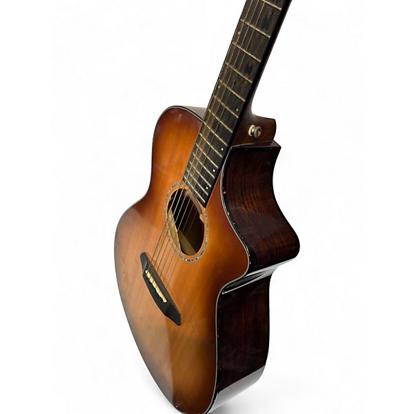 Used Breedlove Pursuit Concert 2 Color Sunburst Acoustic Electric Guitar