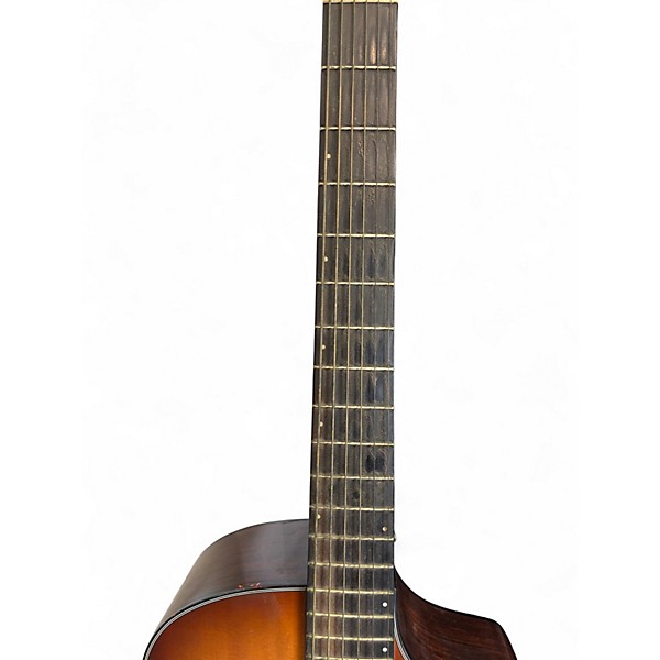 Used Breedlove Pursuit Concert 2 Color Sunburst Acoustic Electric Guitar