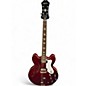 Used 2022 Epiphone Riviera Candy Apple Red Hollow Body Electric Guitar thumbnail