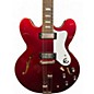 Used 2022 Epiphone Riviera Candy Apple Red Hollow Body Electric Guitar