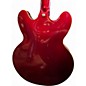 Used 2022 Epiphone Riviera Candy Apple Red Hollow Body Electric Guitar