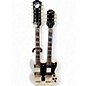 Used Epiphone SG DOUBLE NECK  WHITE Solid Body Electric Guitar thumbnail