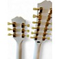 Used Epiphone SG DOUBLE NECK  WHITE Solid Body Electric Guitar