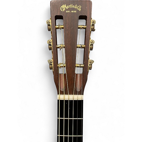 Used Martin custom 012 fret Natural Acoustic Electric Guitar