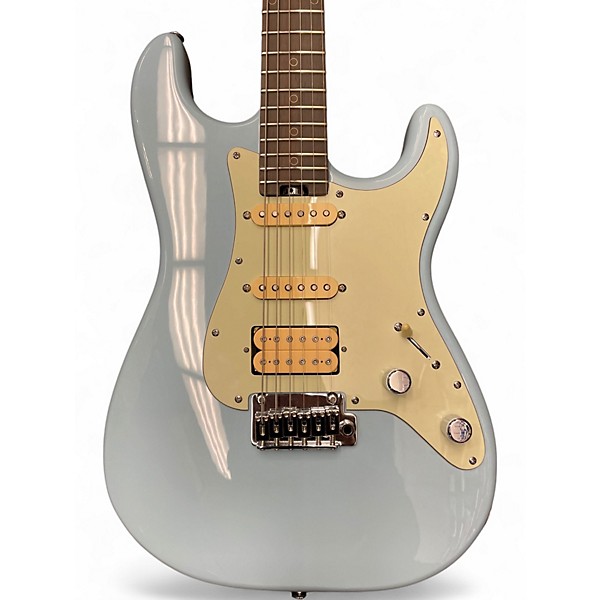 Used Schecter Guitar Research Nick Johnston Traditional HSS Sonic Blue Solid Body Electric Guitar