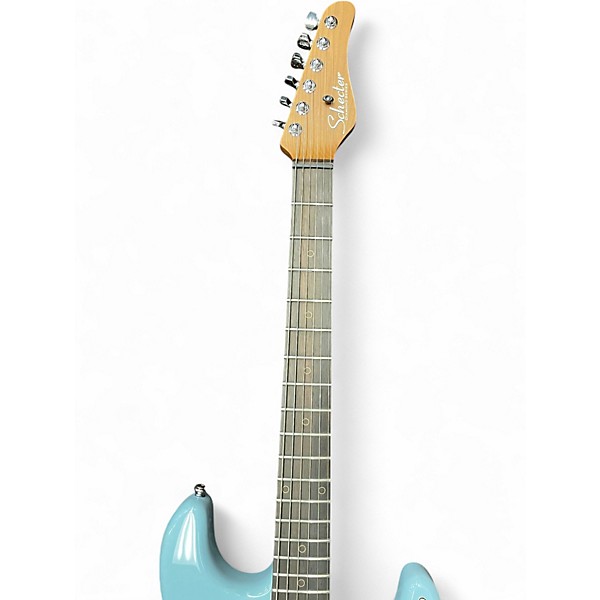 Used Schecter Guitar Research Nick Johnston Traditional HSS Sonic Blue Solid Body Electric Guitar