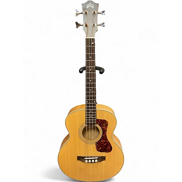 Used Guild Jumbo Junior Bass Natural Acoustic Bass Guitar