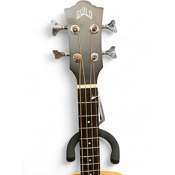 Used Guild Jumbo Junior Bass Natural Acoustic Bass Guitar