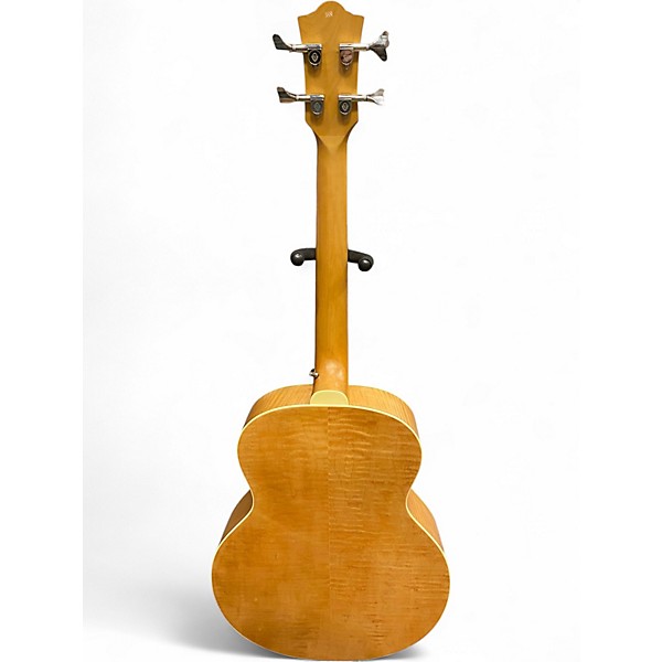 Used Guild Jumbo Junior Bass Natural Acoustic Bass Guitar