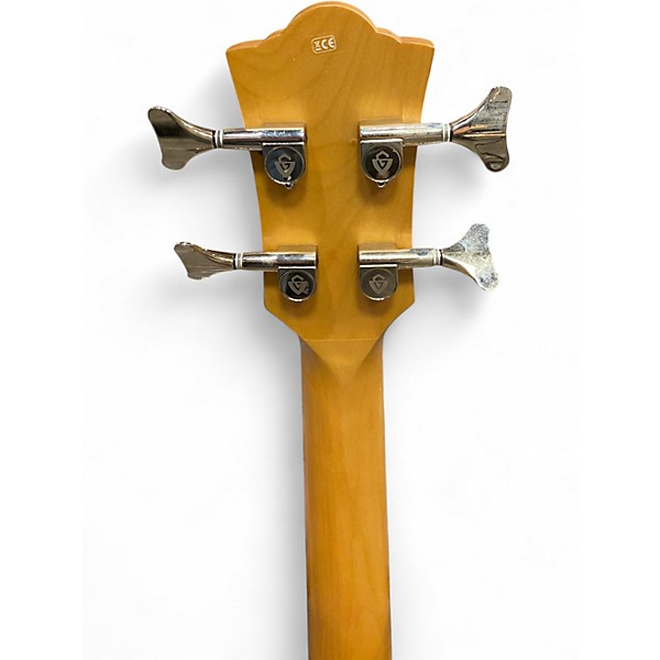 Used Guild Jumbo Junior Bass Natural Acoustic Bass Guitar