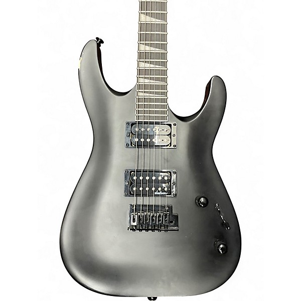 Used Jackson JS22 Dinky Satin Black Solid Body Electric Guitar