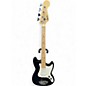 Used Squier Bronco Black Electric Bass Guitar thumbnail