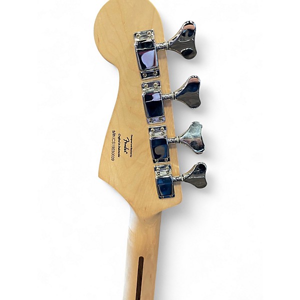 Used Squier Bronco Black Electric Bass Guitar