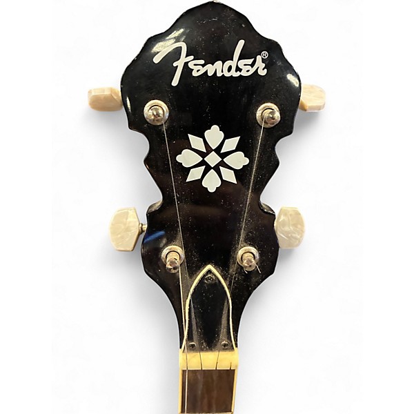 Used Fender FB54 5 String 2 Color Sunburst Banjo