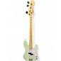 Used Squier Precision Bass Seafoam Green Electric Bass Guitar thumbnail
