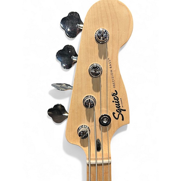 Used Squier Precision Bass Seafoam Green Electric Bass Guitar
