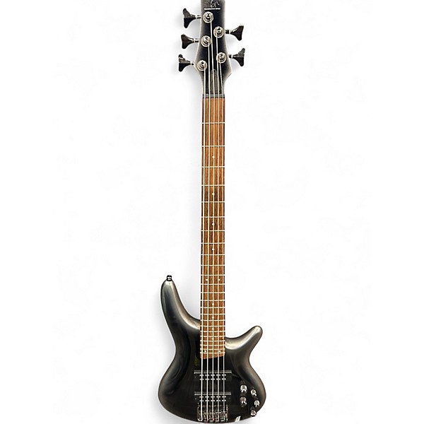 Used Ibanez SR305 5 String Gray Electric Bass Guitar