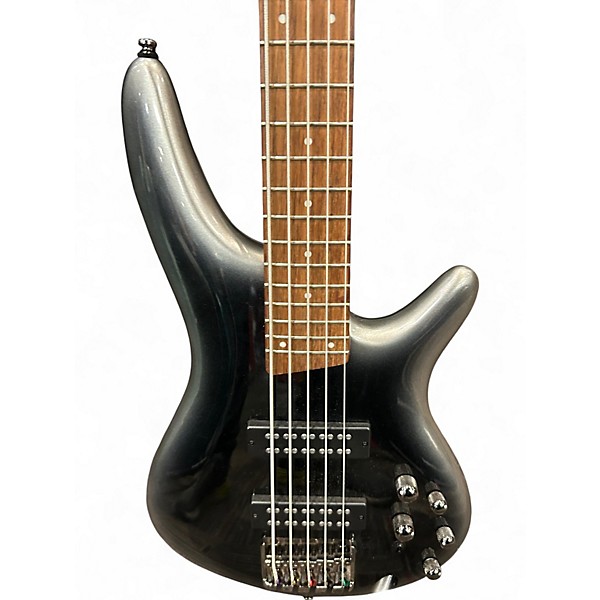 Used Ibanez SR305 5 String Gray Electric Bass Guitar
