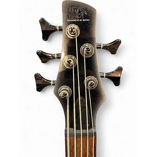 Used Ibanez SR305 5 String Gray Electric Bass Guitar
