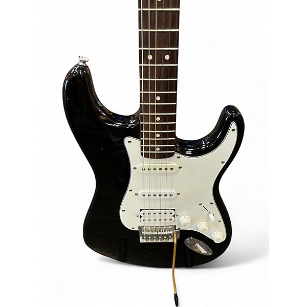 Used Fender Starcaster Black Solid Body Electric Guitar