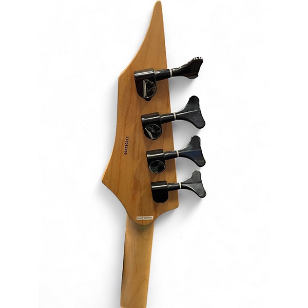 Used Dean CUSTOM ZONE 4 Green Electric Bass Guitar