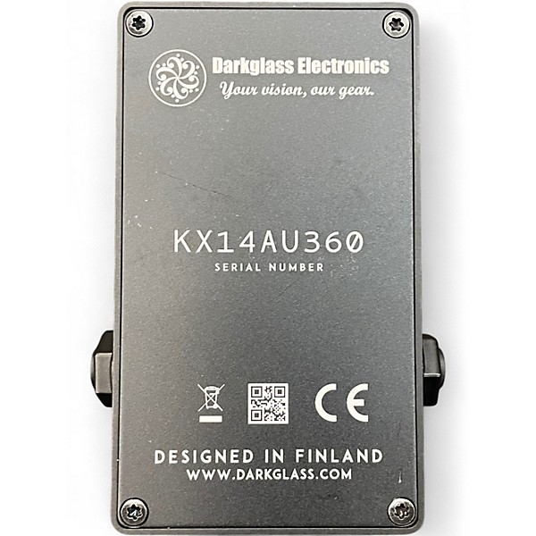 Used Dark Glass HARMONIC BOOSTER Pedal