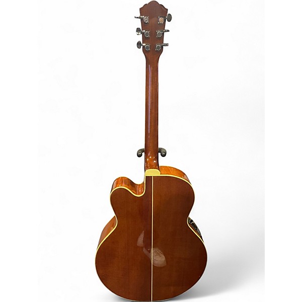 Vintage 1990s Washburn J-28 SCE Natural Acoustic Guitar