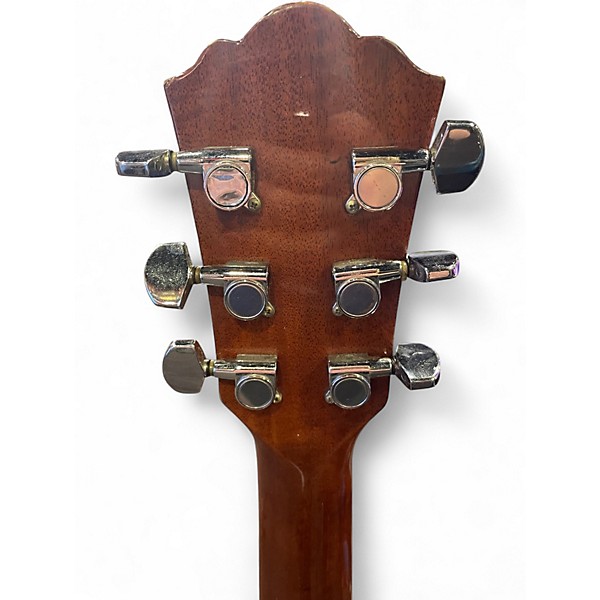 Vintage 1990s Washburn J-28 SCE Natural Acoustic Guitar