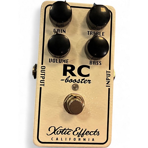 Used Xotic RC Booster Effect Pedal
