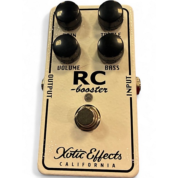 Used Xotic RC Booster Effect Pedal