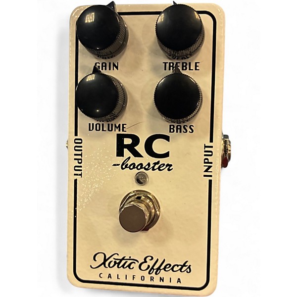 Used Xotic RC Booster Effect Pedal